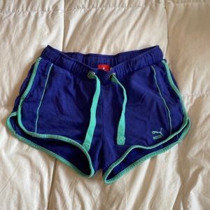 puma running shorts